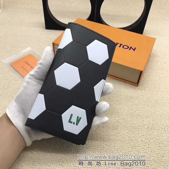 路易威登LV頂級原單 M63294黑LV經典男士錢夾 ZY1118